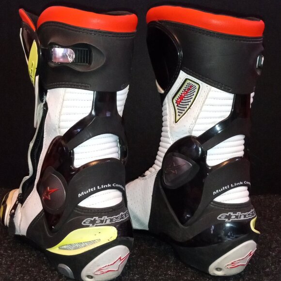 Alpinestar S-MX Plus Vented motorcycle boots. - Picture 2 of 3